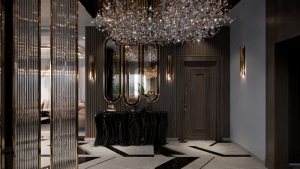 Luxurious Apartment Interior Design by Aya Al Ansari in Egypt - Luxurious Apartment Interior Design Ideas With Marble