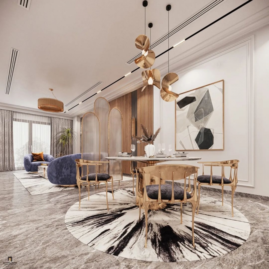 Exquisite Villa Interior Design in Egypt by Mohamed Younis