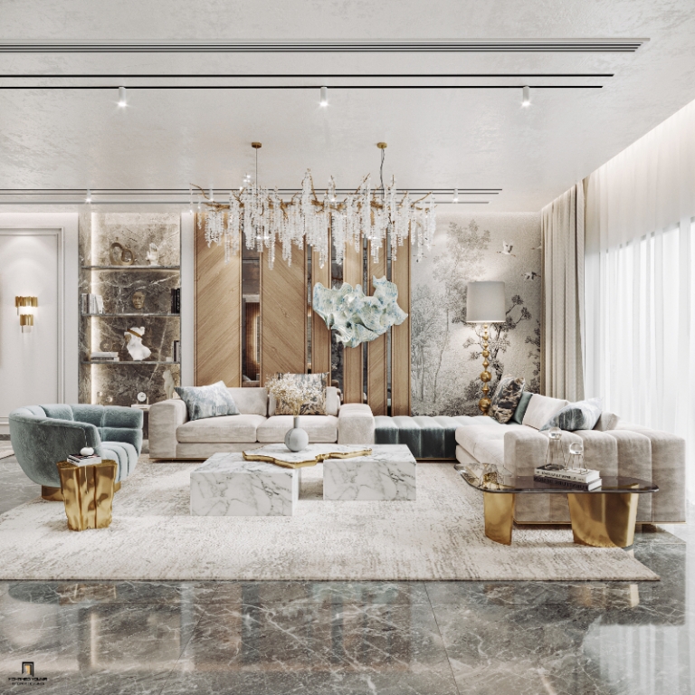 Exquisite Villa Interior Design in Egypt by Mohamed Younis