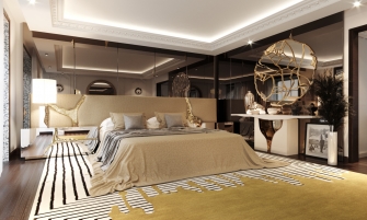 Improve Your Luxurious Sleeptime With Bold Bedroom Spaces