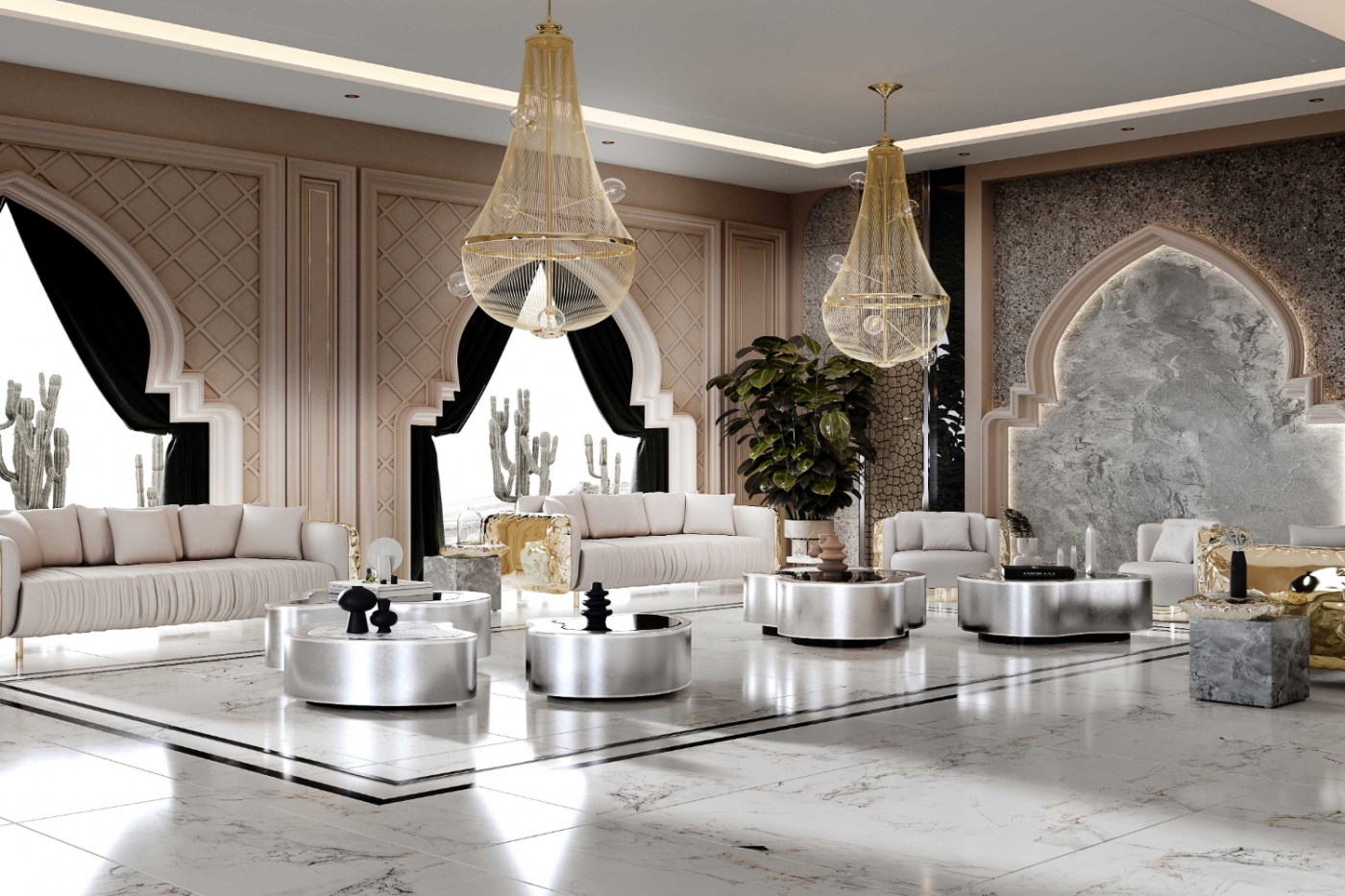 Arabian Majlis Design In The Uae