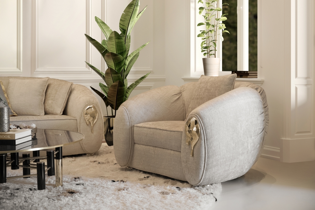 luxury armchair soleil armchair