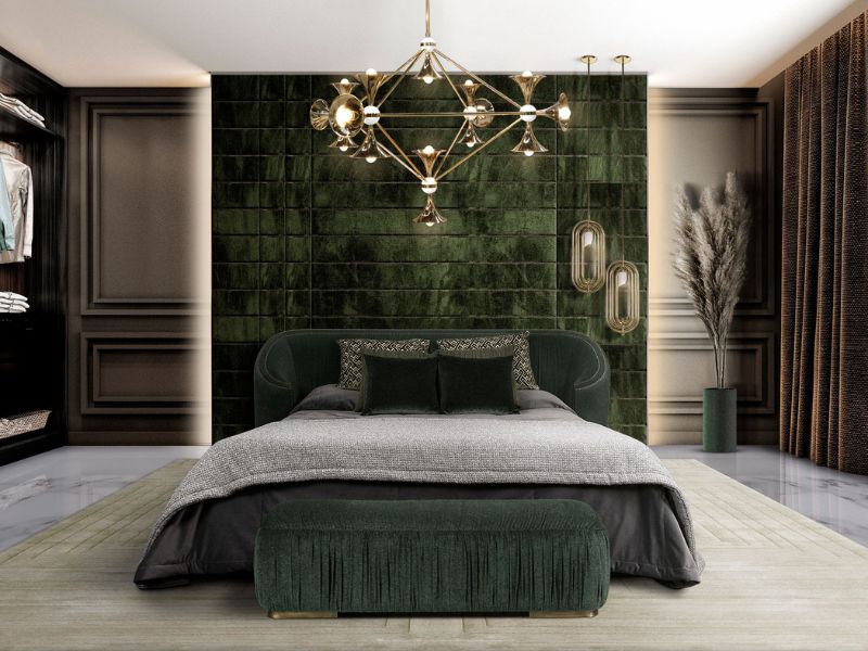 Wales Bench by BRABBU Luxury Bedroom Furniture in Egypt: A Modern Design Oasis
