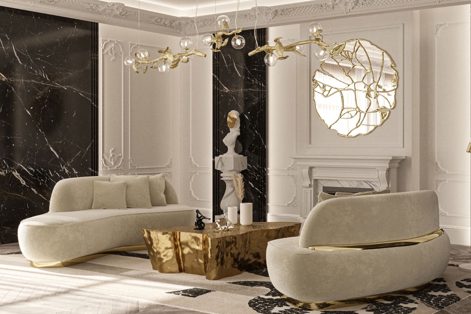 Luxury Living Room Sets in Dubai: Finest Furniture Design