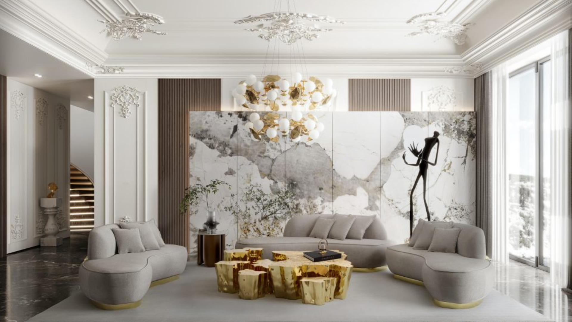 Create a Luxurious Living Room: A Showcase of Exquisite Furniture