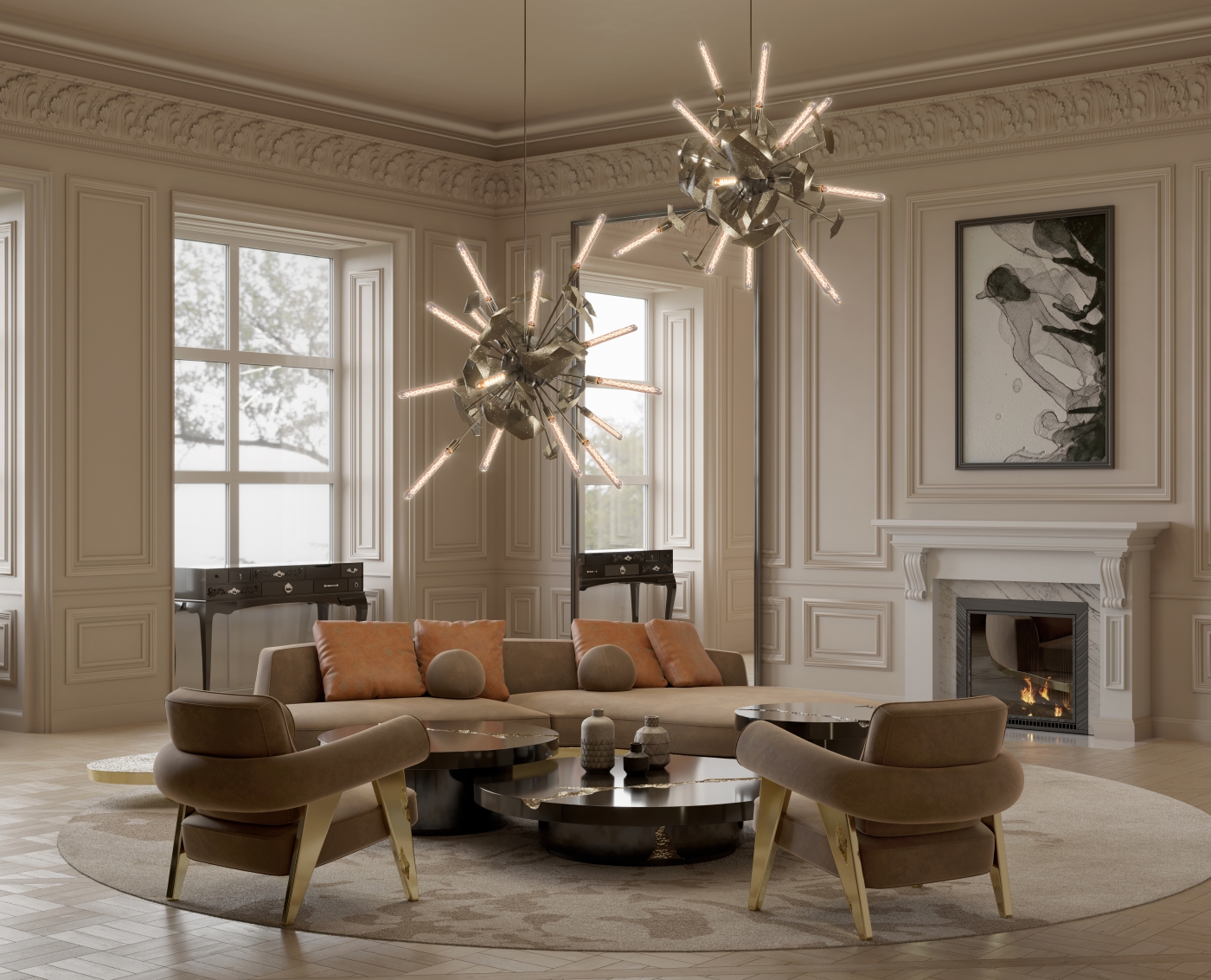 10 Exquisite Living Room Designs for the Ultimate Luxe Lifestyle