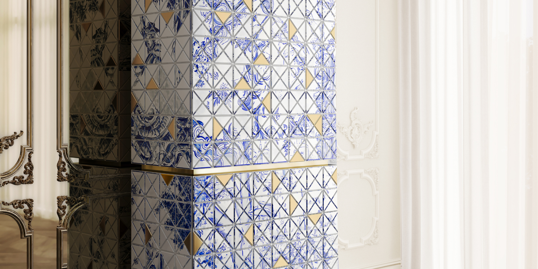 Pixel Heritage Cabinet | Furniture That Tells Story