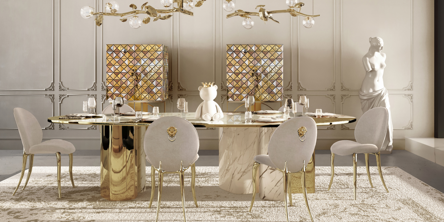 Ophelia: The Dining Table That Elevates Your Living Room Design