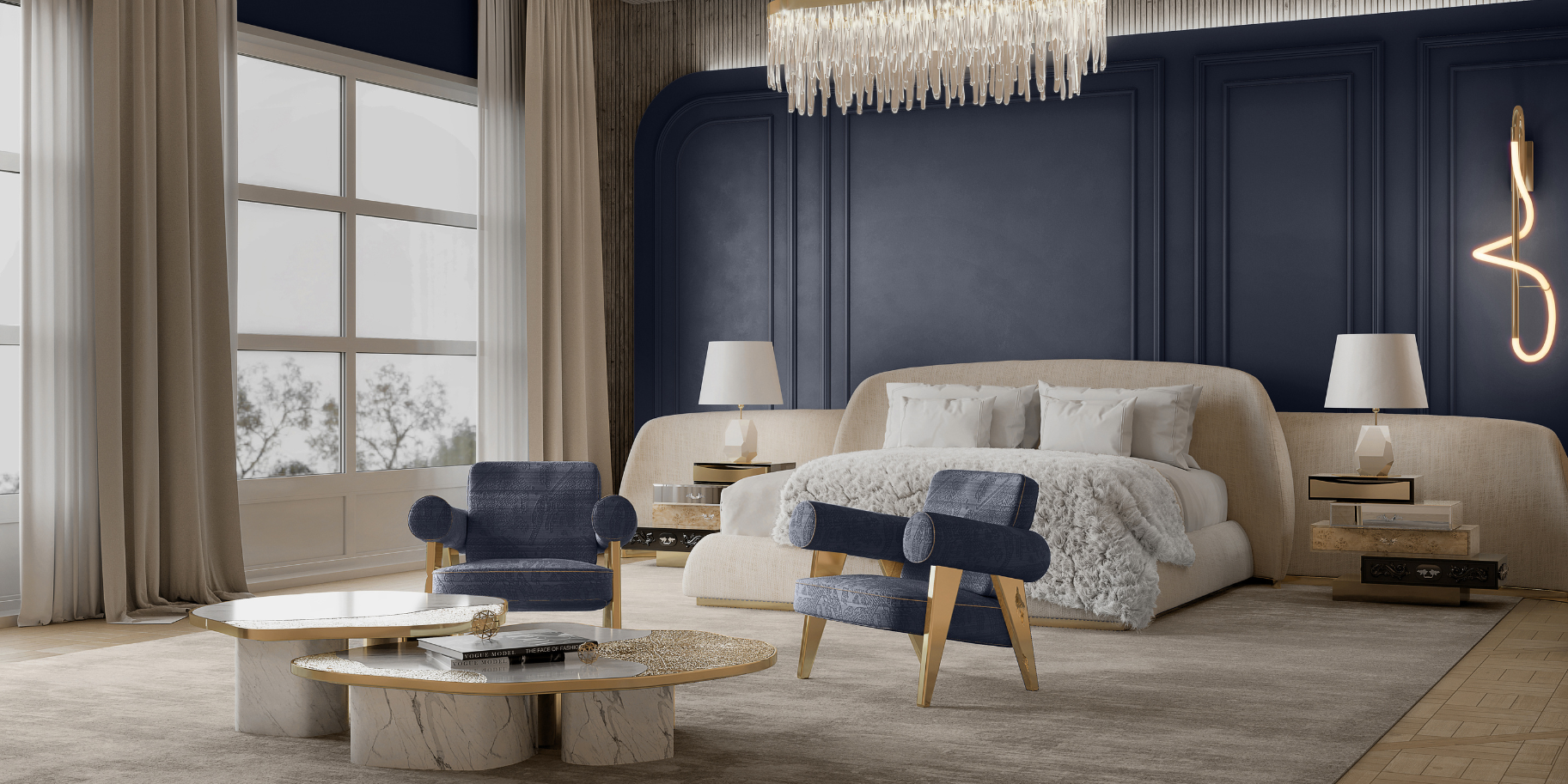 Luxury Bedroom Design: Tips For An Elegant Ambiance