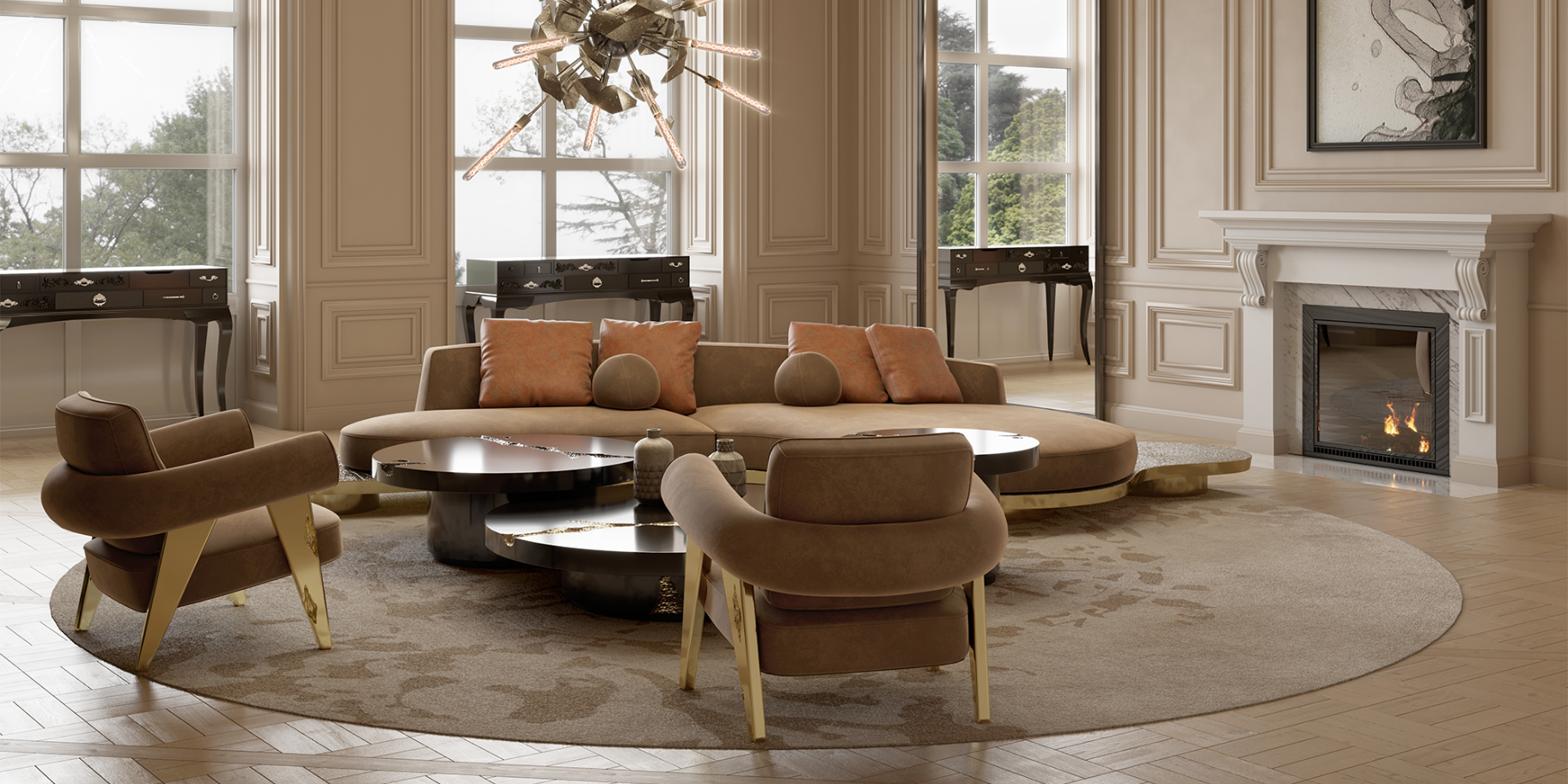 Comfort And Luxury Meet In The Ethereal Armchair