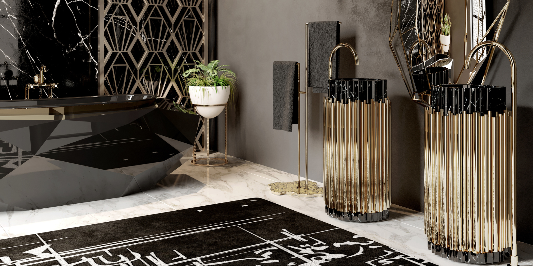Get Inspired by High-End Bathroom Interior Design