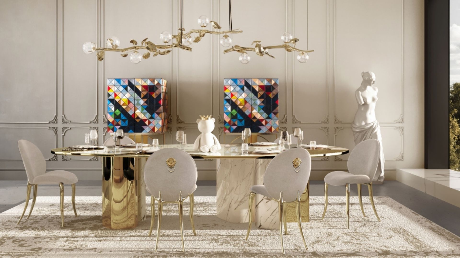 Modern Dining Chairs: Elevating Elegance with Boca do Lobo