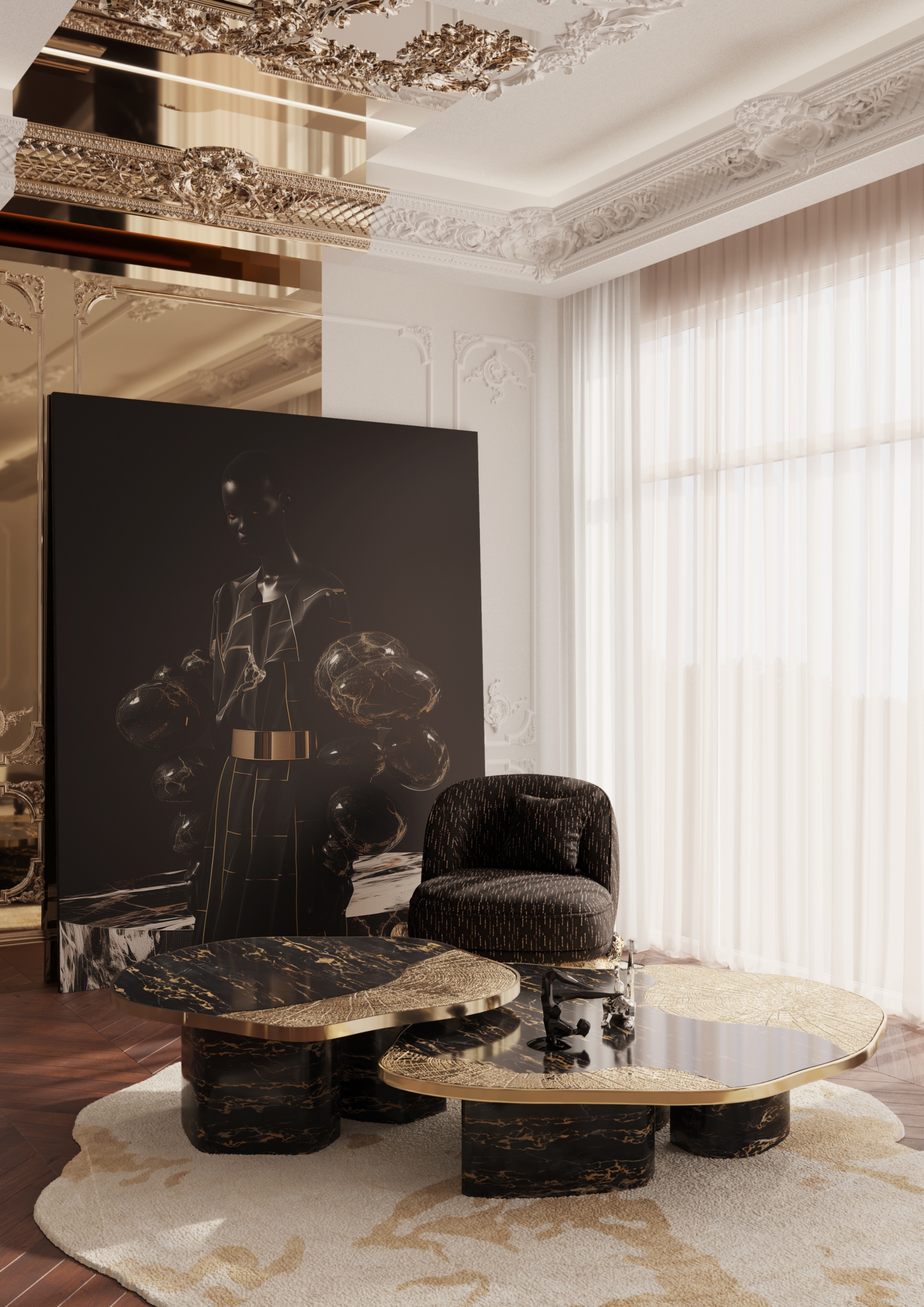 10 Exquisite Living Room Designs for the Ultimate Luxe Lifestyle