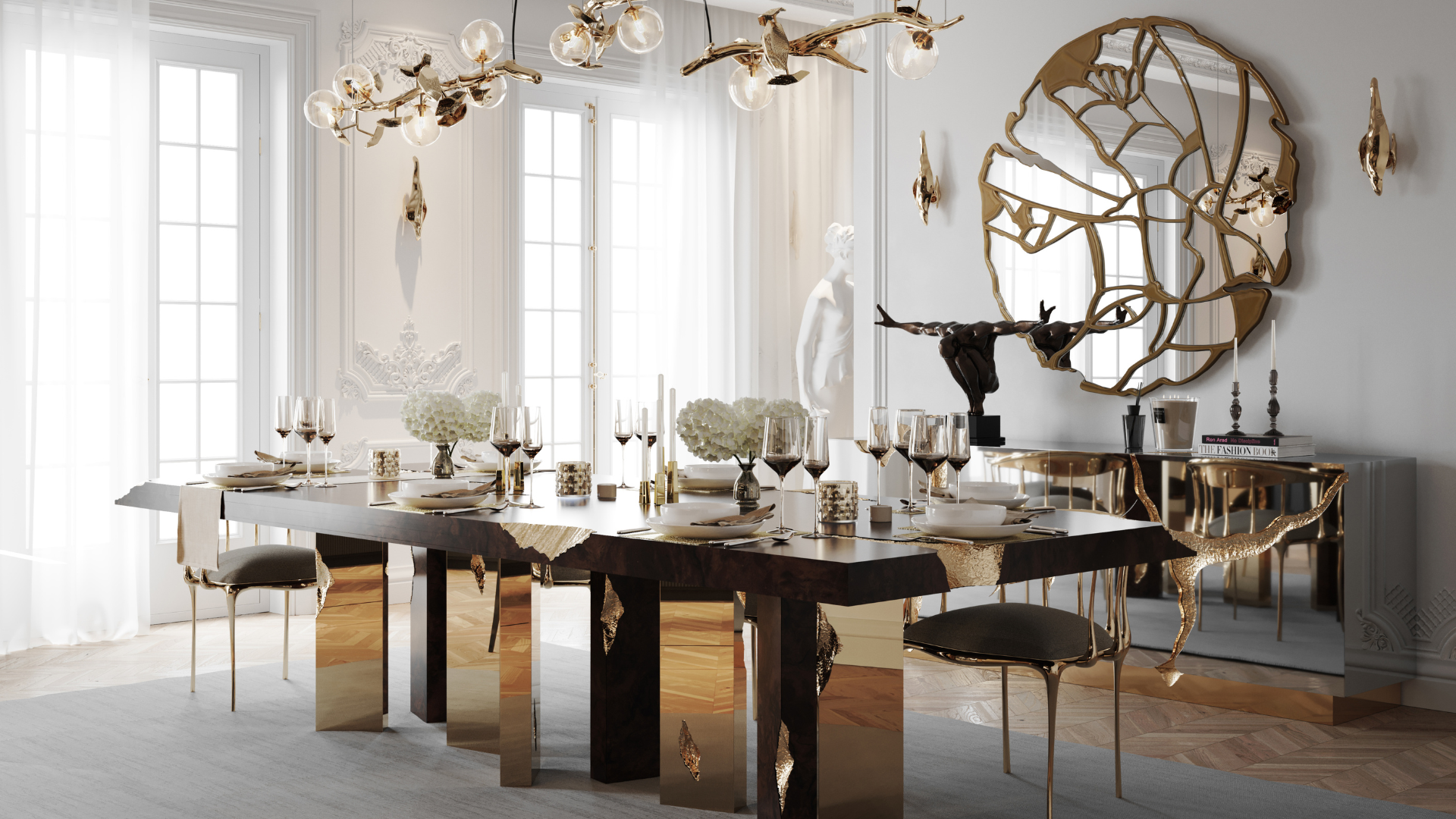 Interior Design Ideas For A Luxury Dining Room