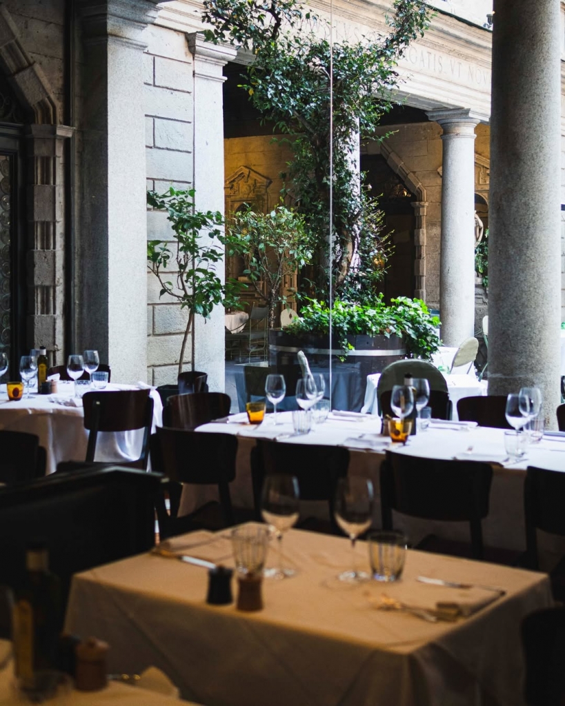 luxury restaurants who you see in Milan Guide