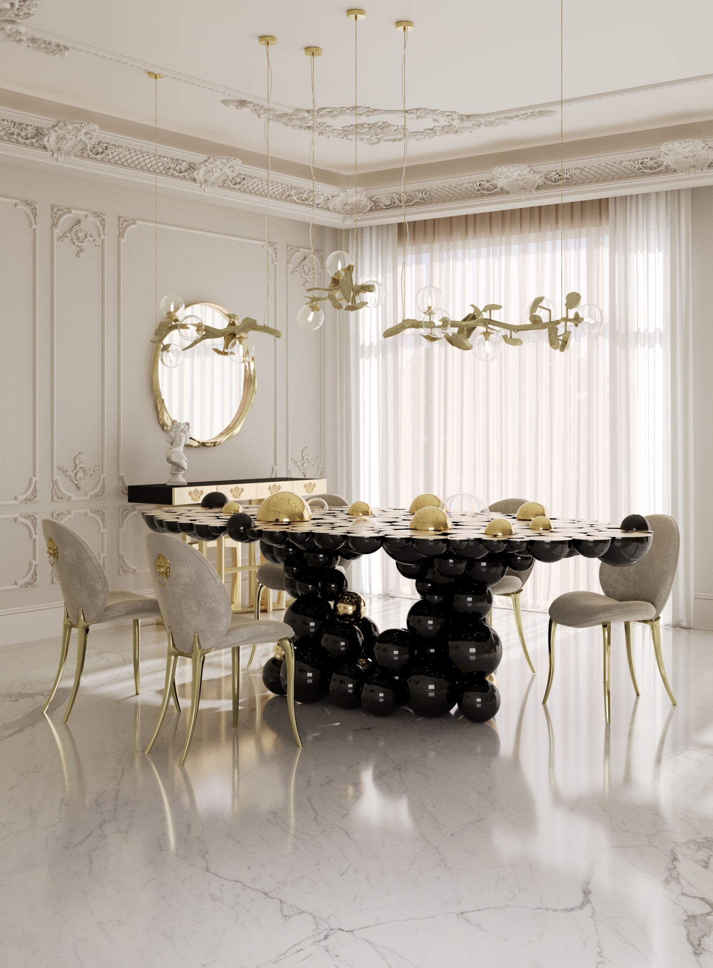 Interior Design Ideas For A Luxury Dining Room