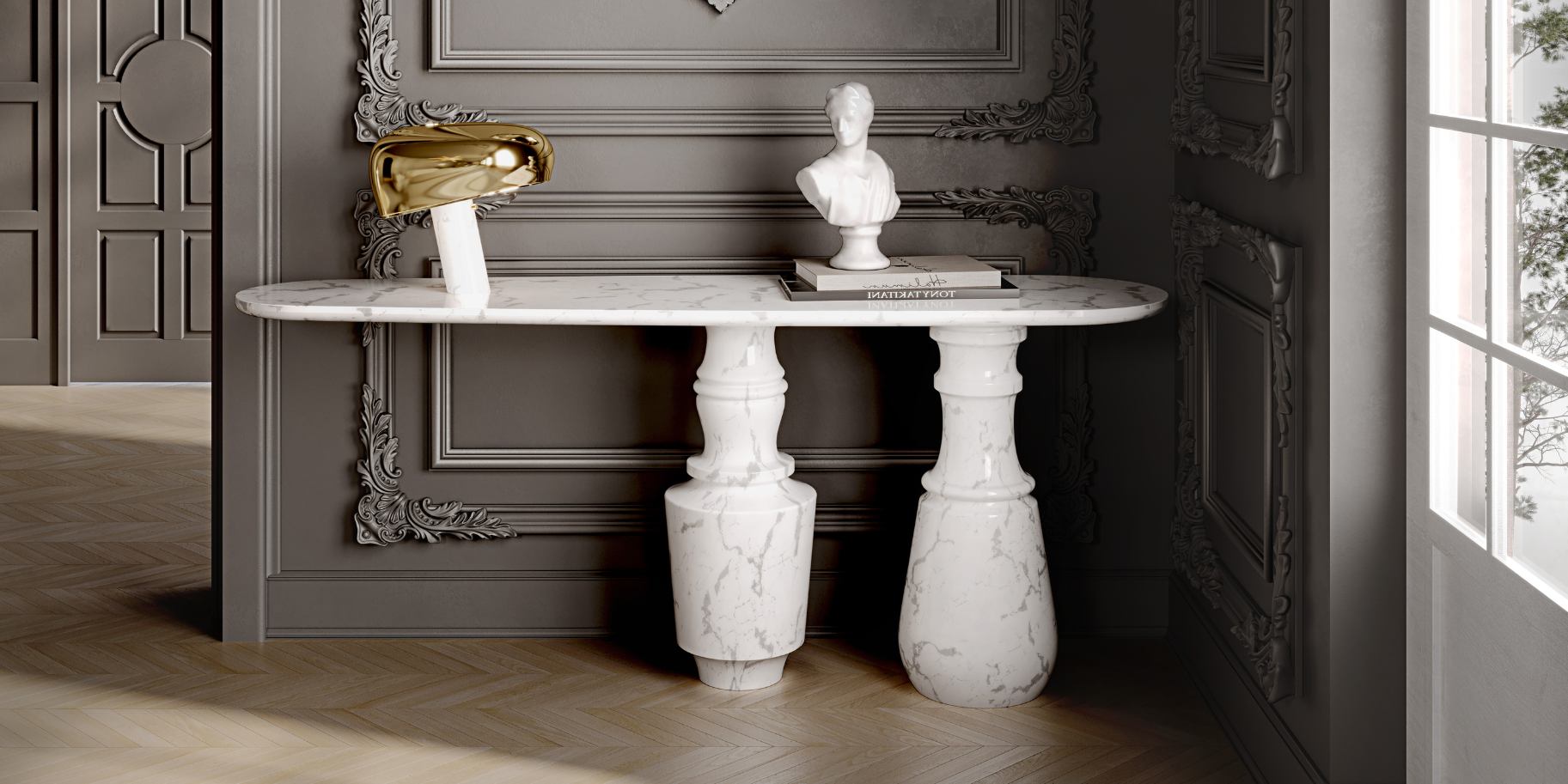 Entryway Elegance: 5 Designer Console Tables That Make a Statement