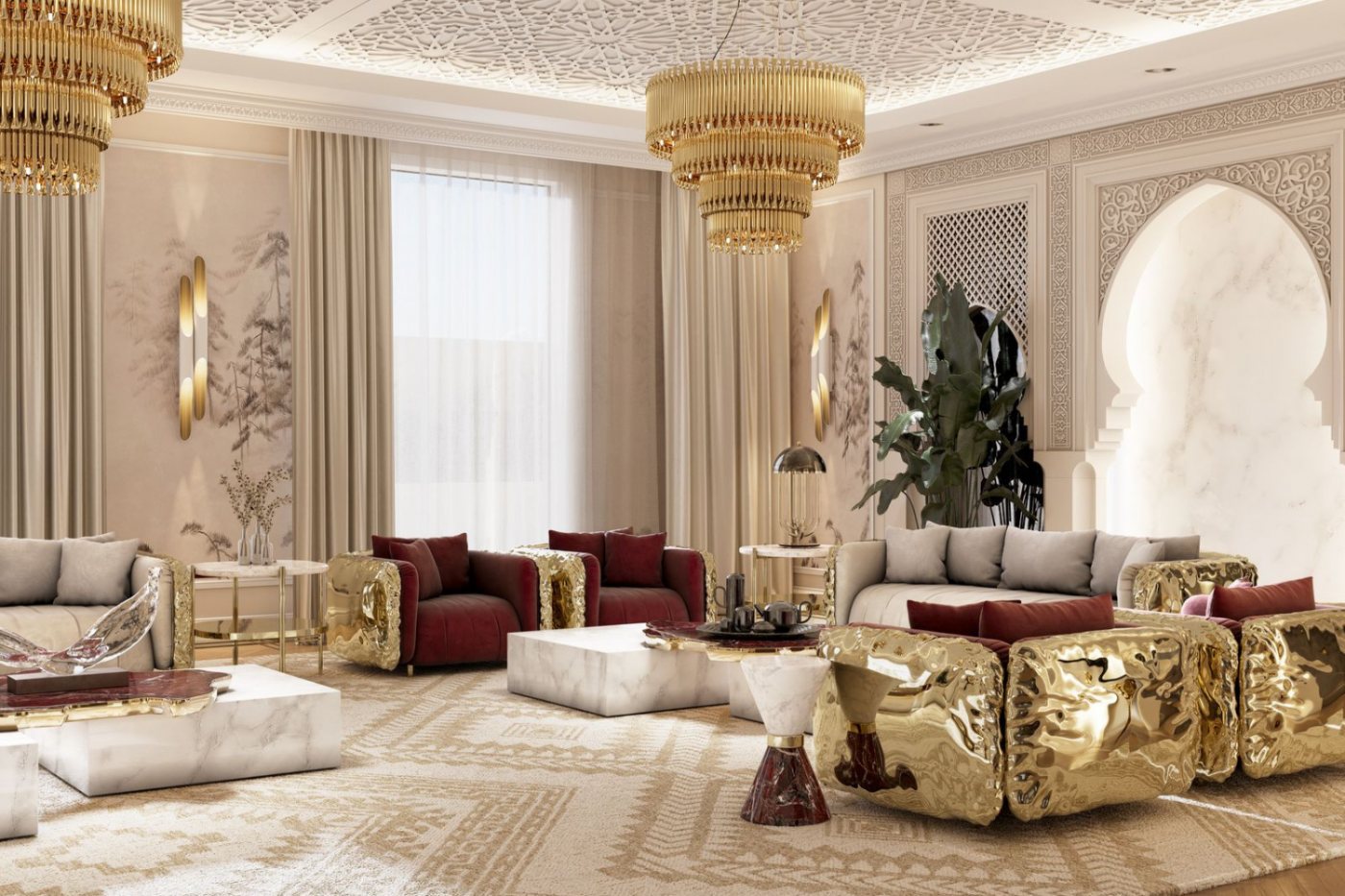 Middle East interior design influences