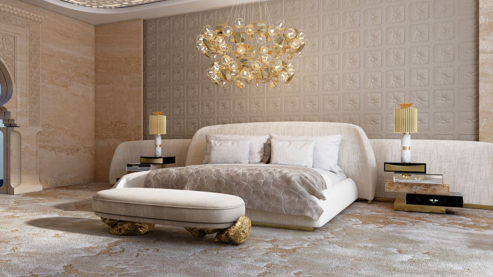 Luxury Bedroom Design in the Middle East: 10 Iconic Boca do Lobo Pieces That Redefine Private Living