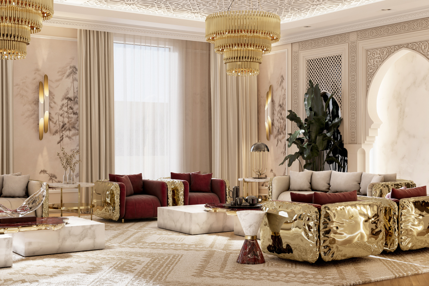 7 Luxury Center Tables That Redefine Statement Living Rooms