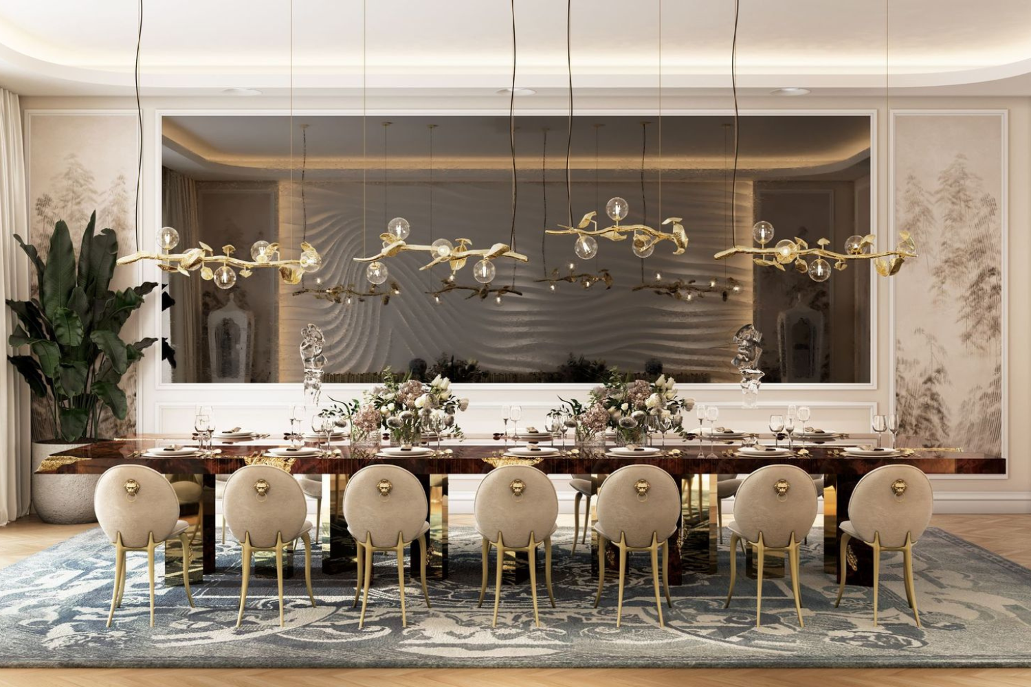 Top 10 Statement Dining Pieces That Redefine Luxury Dining Rooms in the Middle East