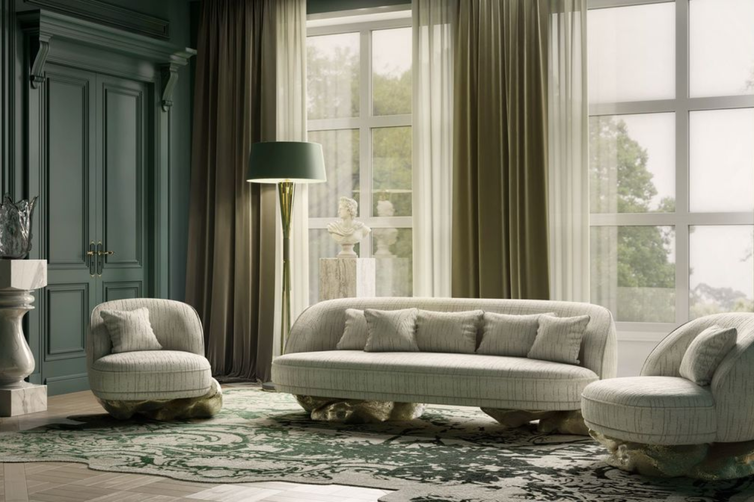 Sculptural Design: Redefining Luxury Living Spaces