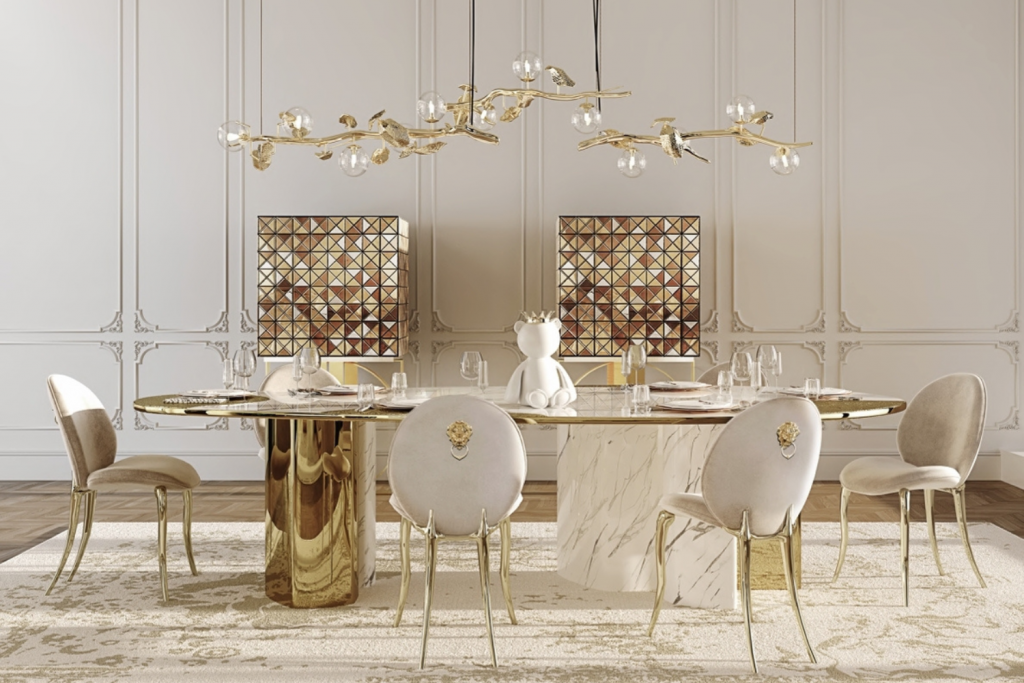 luxury design showrooms milan dining room decor