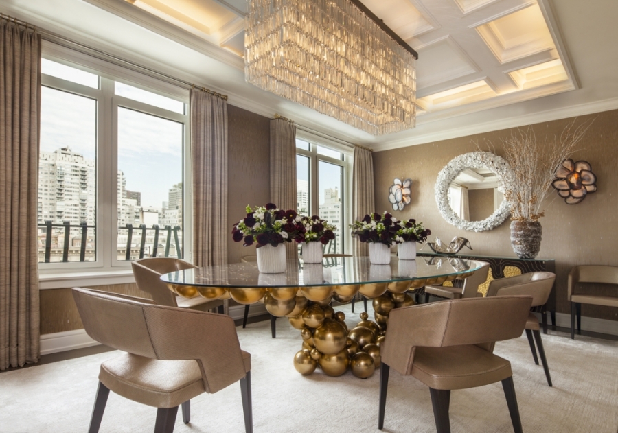 Photo inspiration: New York Penthouses With Iconic Luxury Design Photo Inspiration