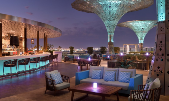 luxury view in rosewood abu dhabi