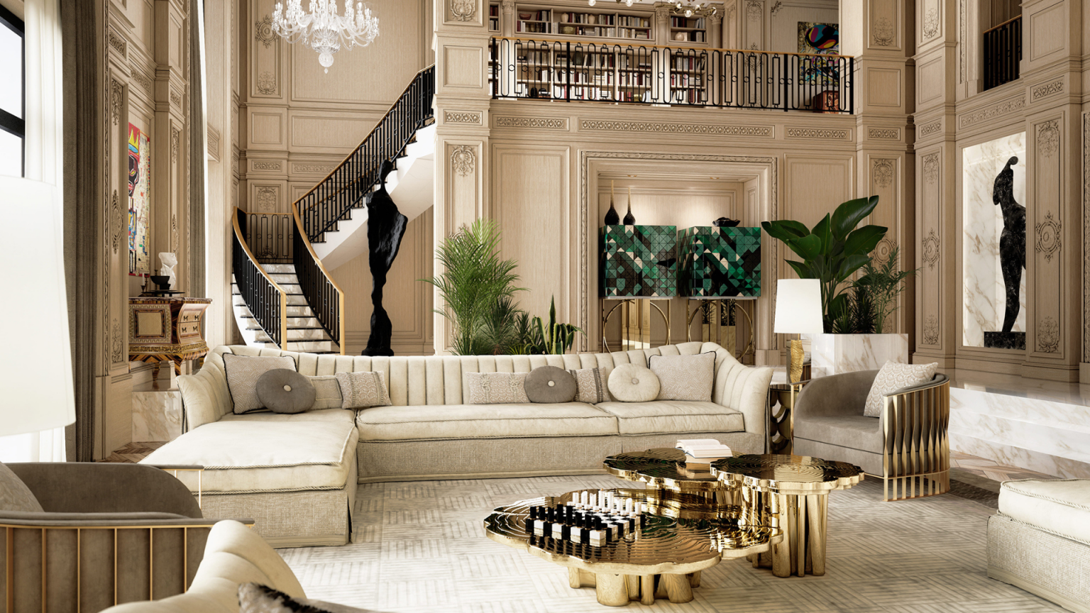 Curated visual reference: Fresh Look at New York Penthouses With Iconic Luxury Design