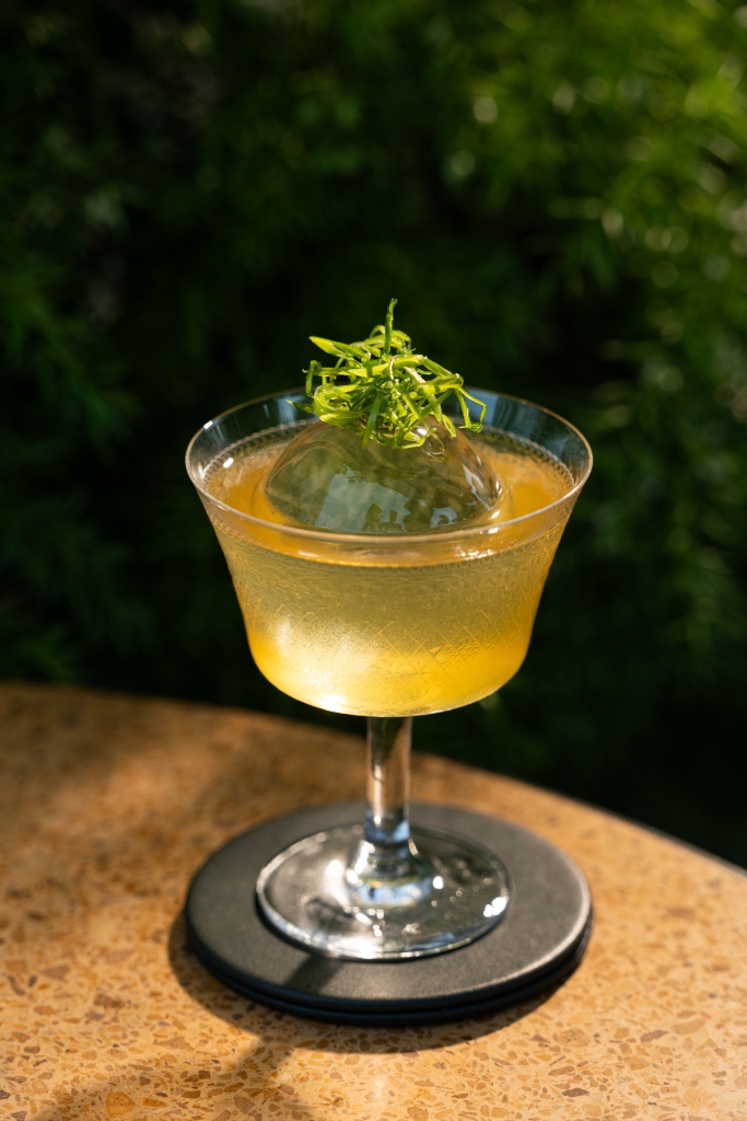 yellow cocktail