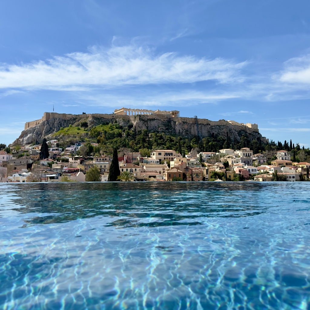 island in greece with vision to ocean
