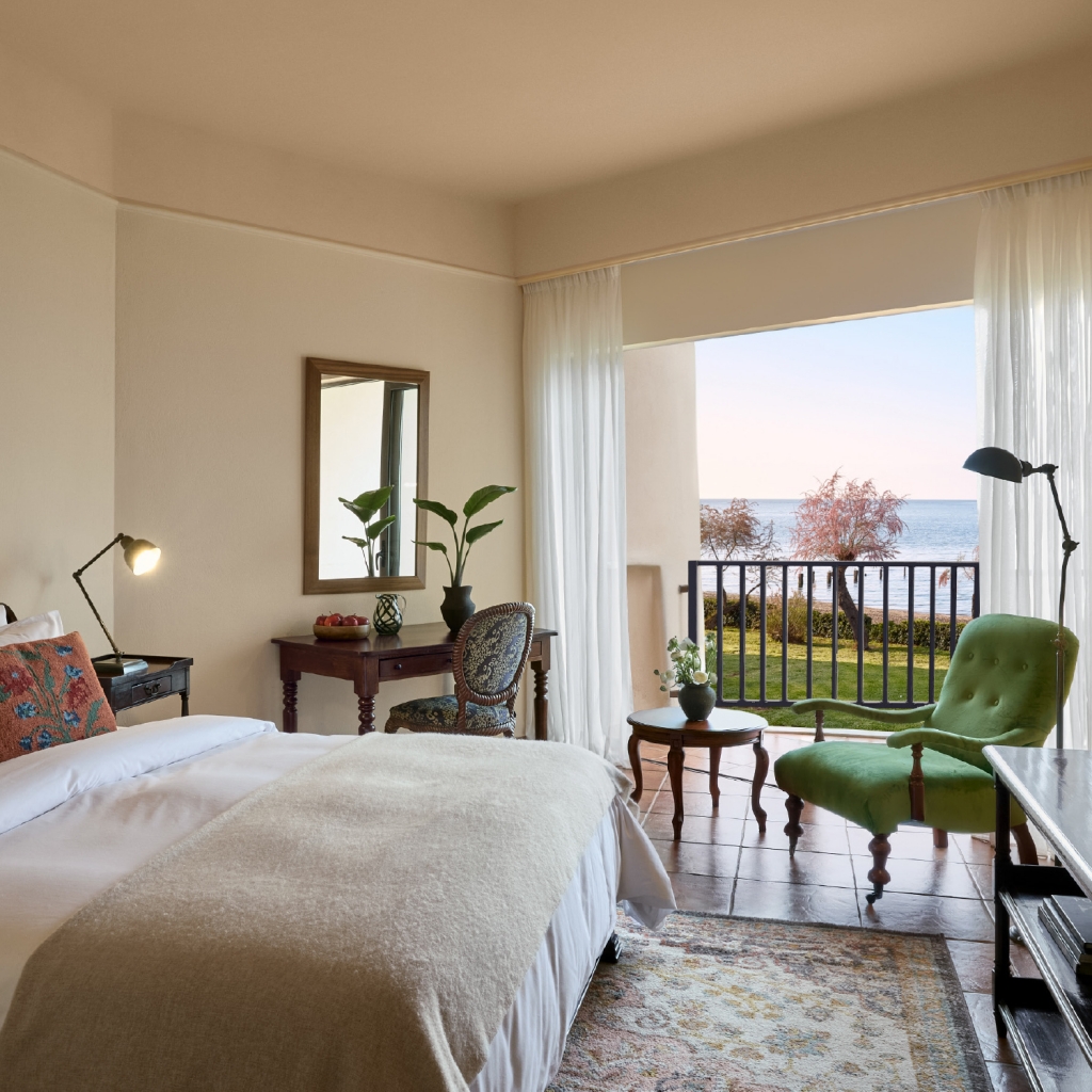 Hotel room in greece