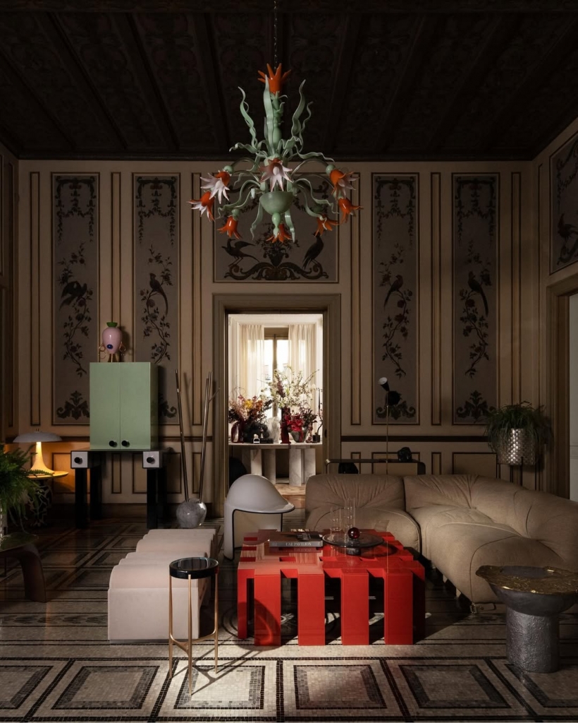 Luxury interior by Artemest showcasing Italian craftsmanship and contemporary design
