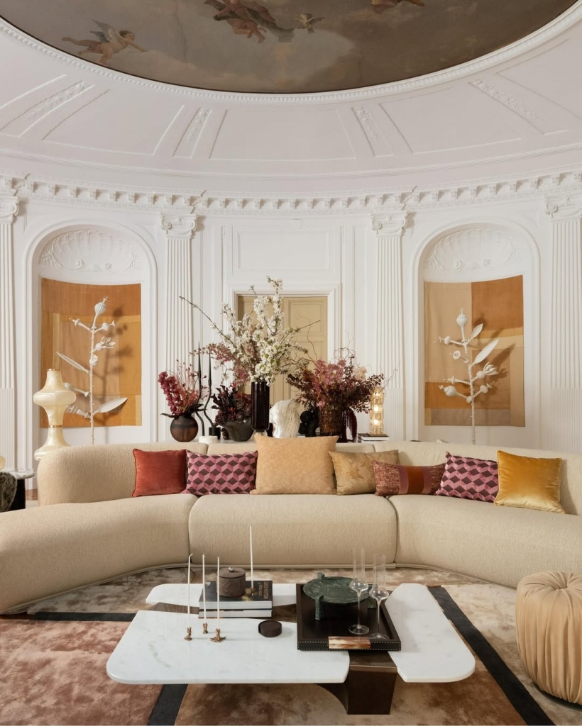 Luxury interior by Artemest showcasing Italian craftsmanship and contemporary design