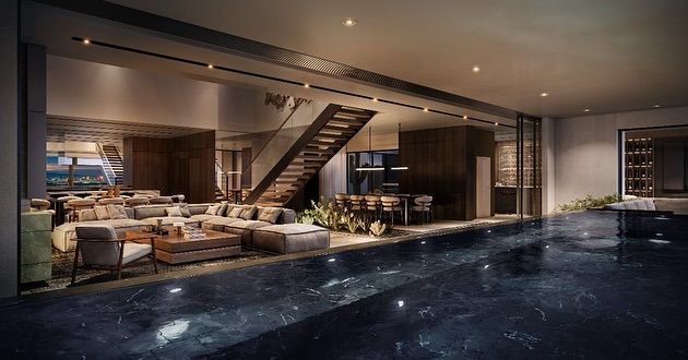 luxury house whit one pool