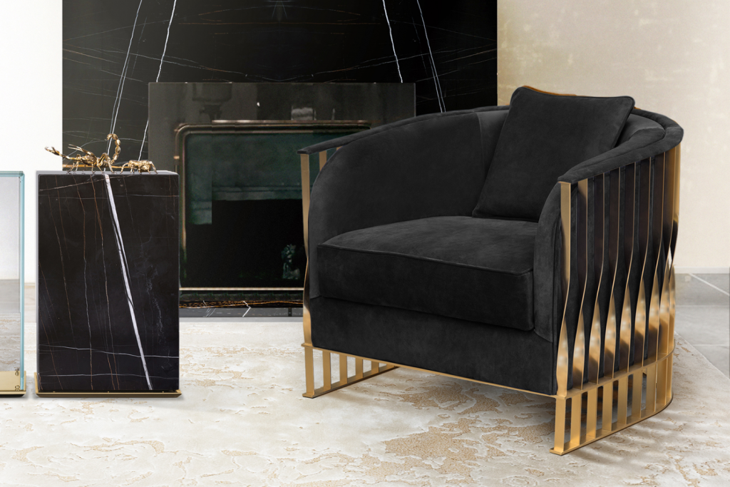 Luxury Armchairs mandy armchair