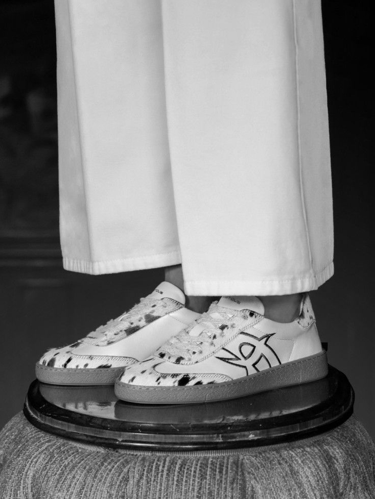 calçado Ambicious Femenino a preto e branco