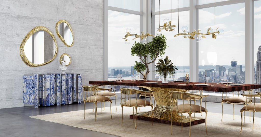 dining room new york penthouse
