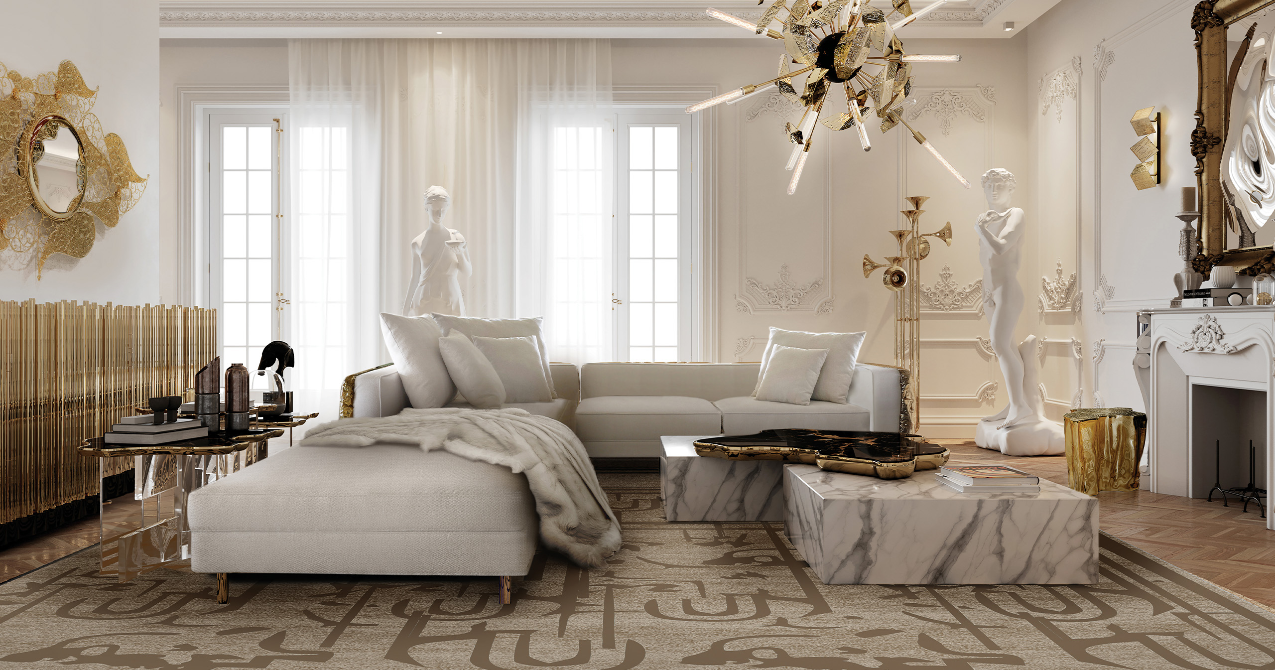 Living Room Ideas with Boca do Lobo’s Limited Edition Furniture