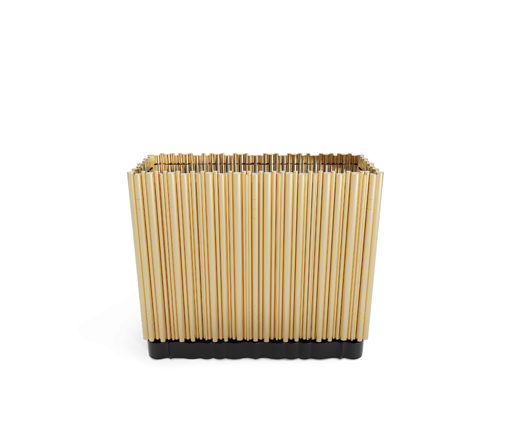 small gold sideboard