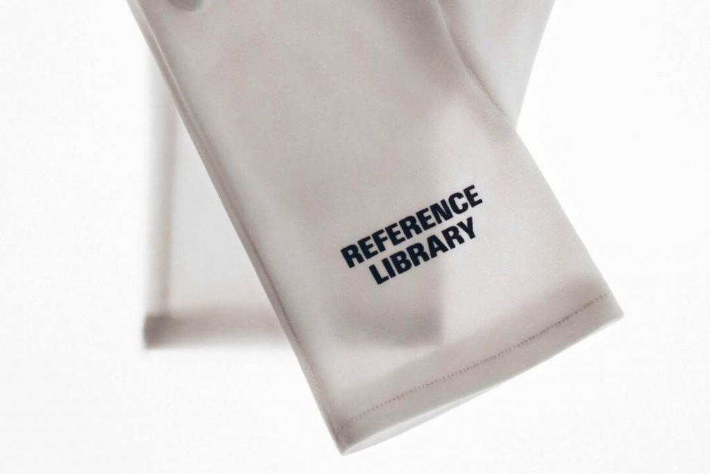 Design Week fashion events, Jil Sander Reference Library conceptual design piece highlighting minimalist aesthetic and intellectual design narrative.