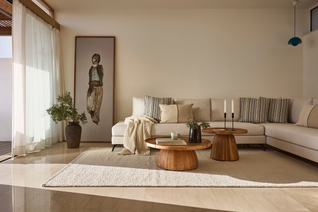 Rooms in neutral tones from St nicolas bay hotel