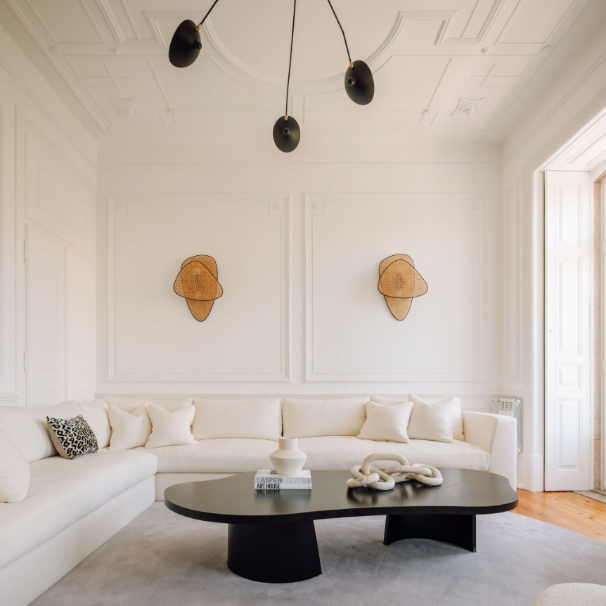 Custom-made luxury interior furniture selected by Gracinha Viterbo