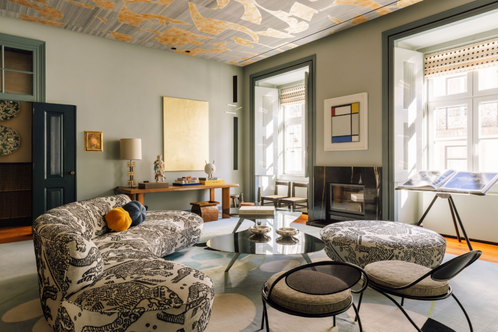Custom-made luxury interior furniture selected by Gracinha Viterbo