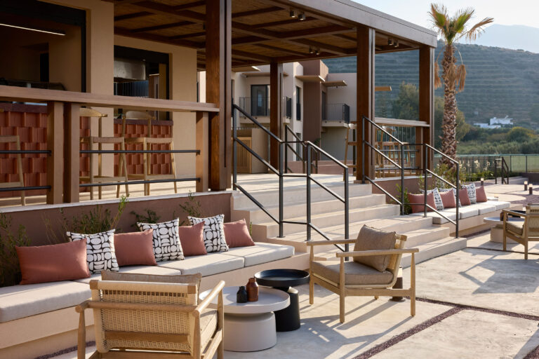 resting area at Ella Rocrita hotel in Crete