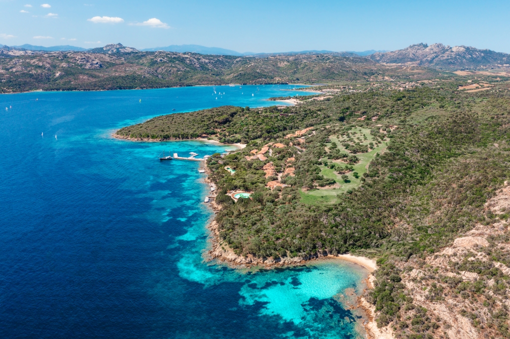 coastline in sardinia