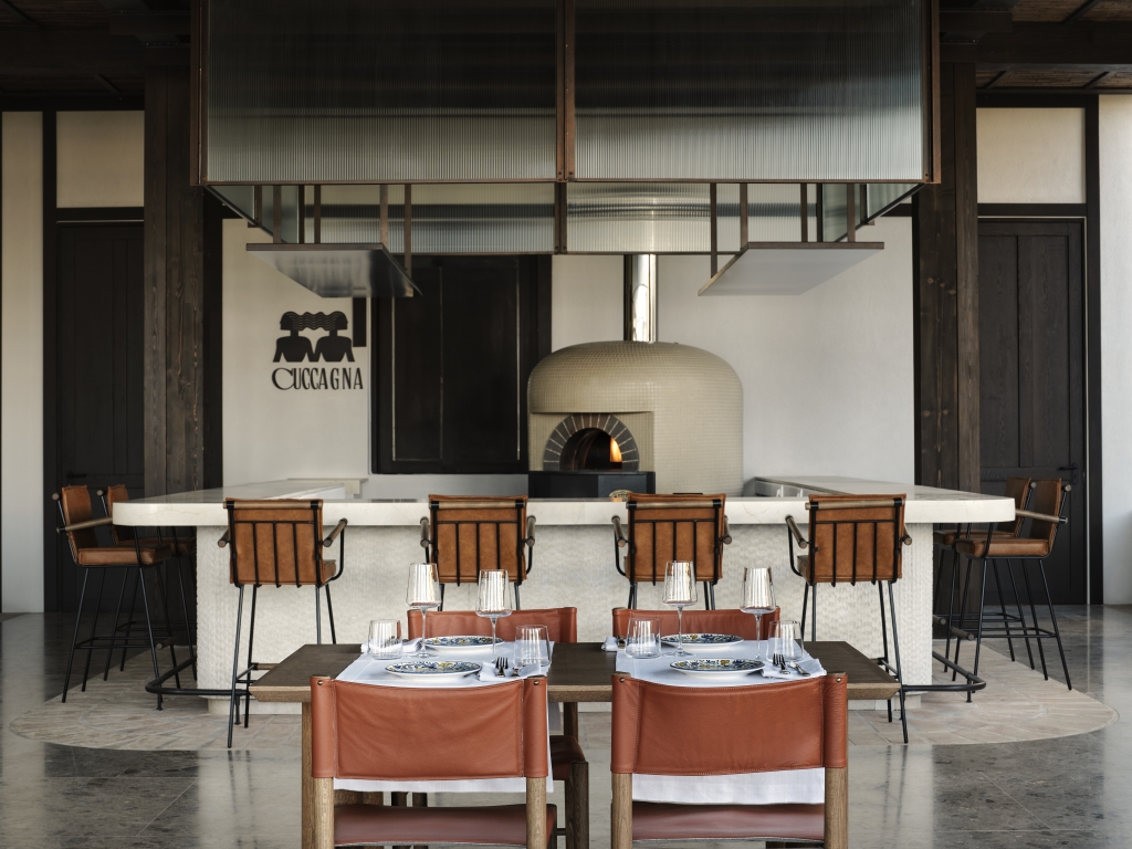 Italian restaurant inside JW Marriott in Greece