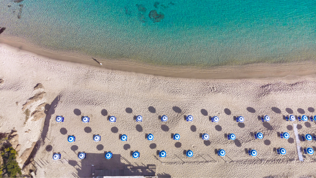 Beach in sardinia