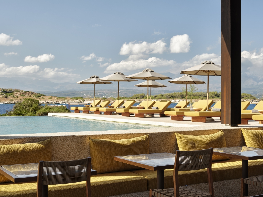 Pool area at JW Marriott crete